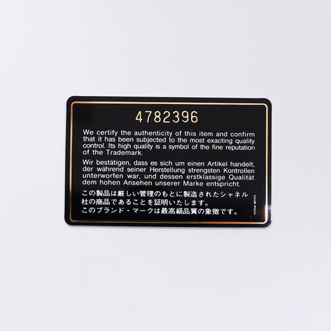 シャネル CHANEL ココマーク キャビアスキン 二つ折り財布 ブラック WS6147