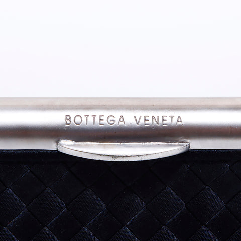 ボッテガヴェネタ BOTTEGAVENETA イントレチャート ミニ ハンドバッグ ブラック WS6151