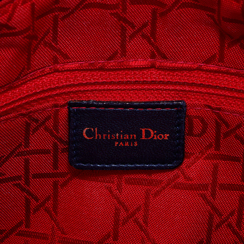 クリスチャンディオール Christian Dior 2way レディディオール ハンドバッグ ネイビー WS6164