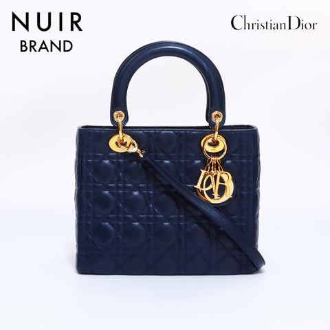 克里斯蒂安·迪奥(Christian Dior)2Way女士Dior手提包海军WS6164