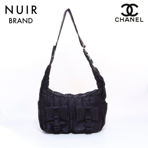 シャネル CHANEL 10番台 2way ショルダーバッグ ブラック WS6177