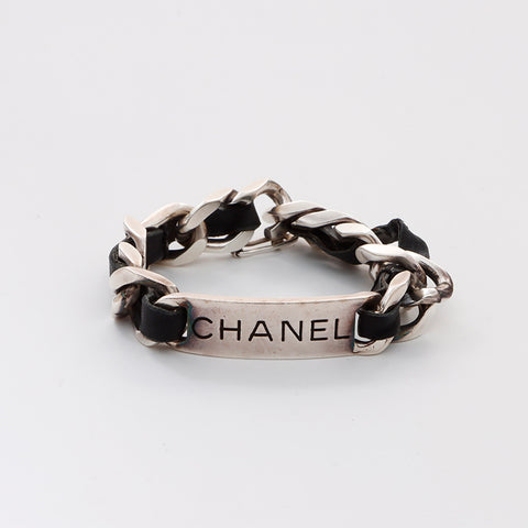 シャネル CHANEL プレート ブレスレット シルバー WS6178