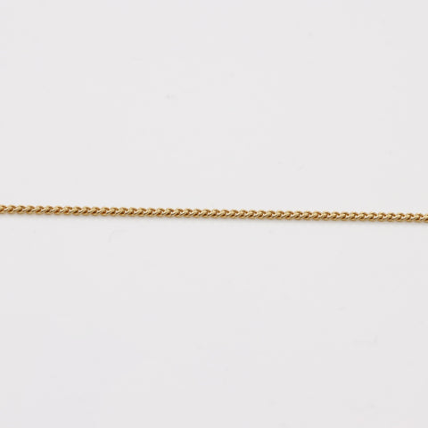 Christian Dior Rhinestone Necklace gold WS6191