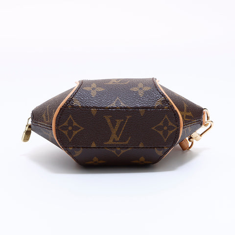 ルイ・ヴィトン LOUIS VUITTON ミニエリプス ポーチ ブラウン WS6226