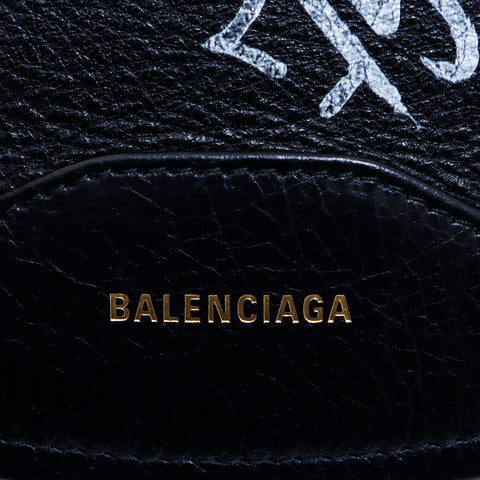 バレンシアガ BALENCIAGA グラフィティ スーベニア ボディバッグ ブラック WS6230