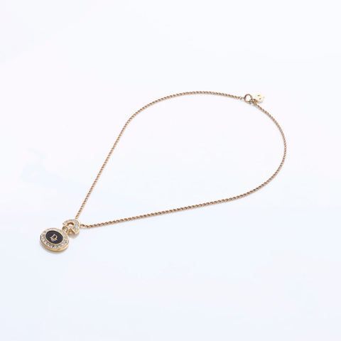 Christian Dior Collier strass or WS6256