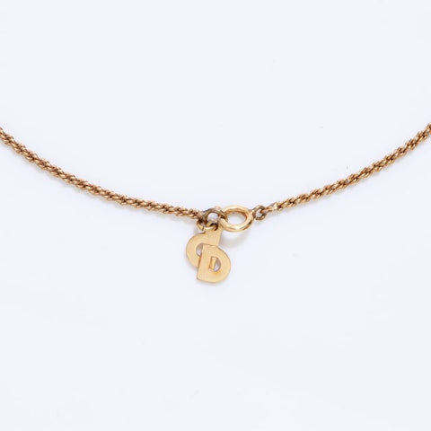 Christian Dior Collier strass or WS6256