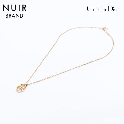 クリスチャンディオール Christian Dior ネックレス ゴールド WS6257