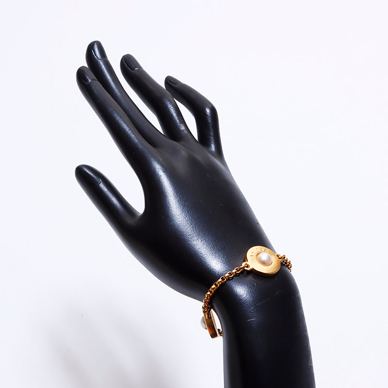 セリーヌ CELINE パール ブレスレット ゴールド WS6262 – NUIR