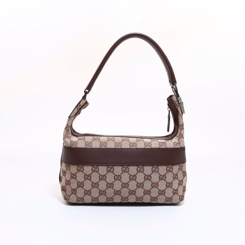 グッチ GUCCI GGキャンバス ハンドバッグ ブラウン WS6278