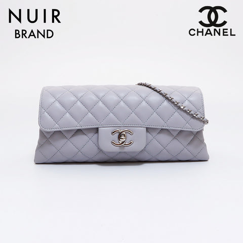 Chanel CHANEL Matelasse Shoulder Bag Gray WS6314