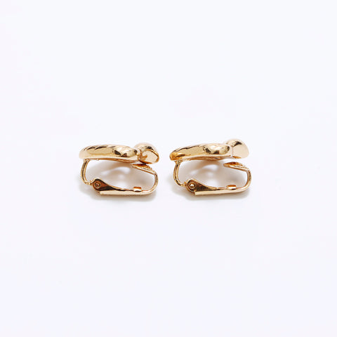 Boucles d'oreilles de logo chrétien Dior Gold WS6329