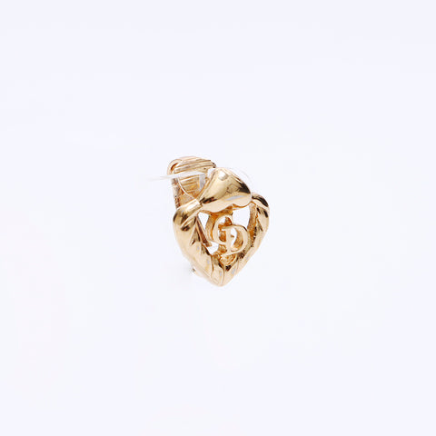 Boucles d'oreilles de logo chrétien Dior Gold WS6329