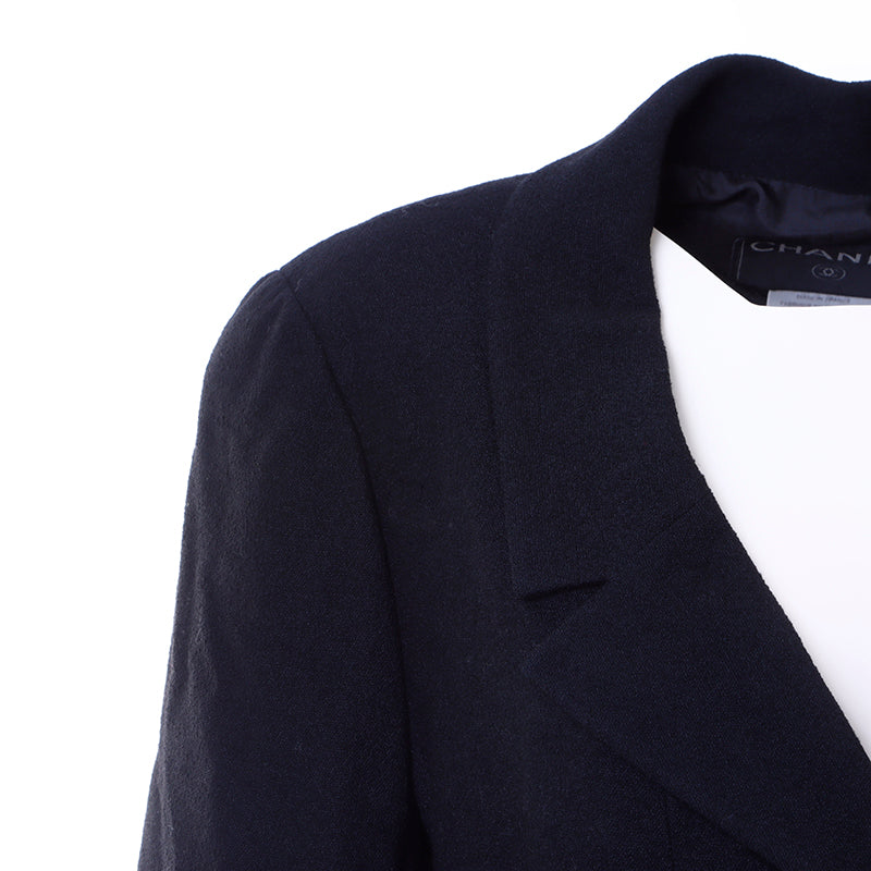 シャネル CHANEL ココボタン 99P 42 1999年 ダブル ジャケット