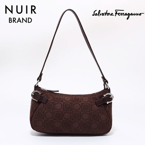 Salvatore Ferragamo One-shoulder bag Shoulder bag Brown WS6376