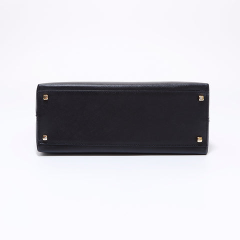 Salvatore Ferragamo 2way Gancini Handbag Black WS6379