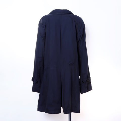 CHANEL COCO Button coat polyester black WS6403