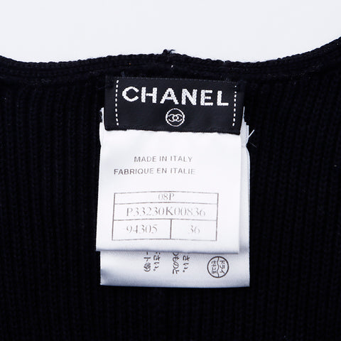 CHANEL Overall silk black WS6416