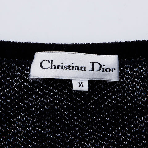 クリスチャンディオール Christian Dior ニット アクリル ブラック WS6423