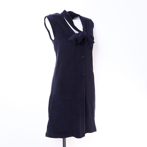 香奈儿大小：38桩丝带连衣裙黑色WS6430