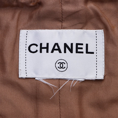 シャネル CHANEL Size:36 ツイード ラメ ノーカラー ジャケット マルチカラー WS6434