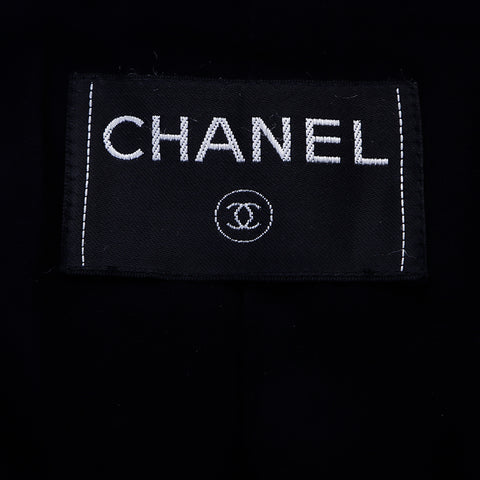 シャネル CHANEL チュールレース ジャケット ジャケット ブラック WS6436