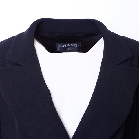 Chanel CHANEL Size:42 Taylord Jacket Black WS6438