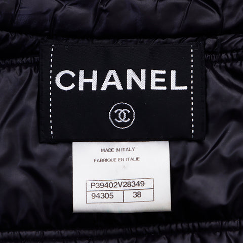 CHANEL Size:38 Padding COCO Mark Jacket black WS6439