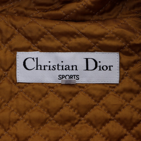 クリスチャンディオール Christian Dior Size:M ミリタリー 中綿 コート ブラウン WS6442