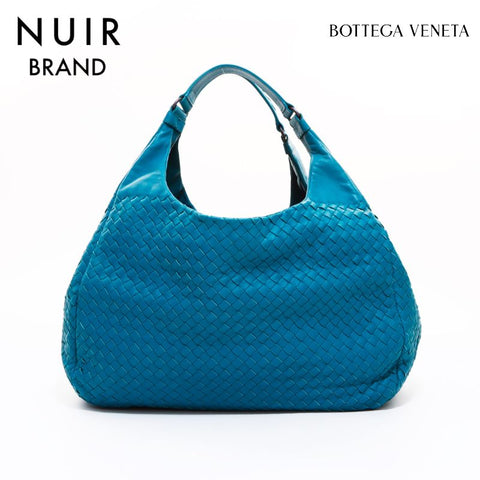 Bottegaveneta Intrecciato Campana Large Tote Bag Blue WS6466