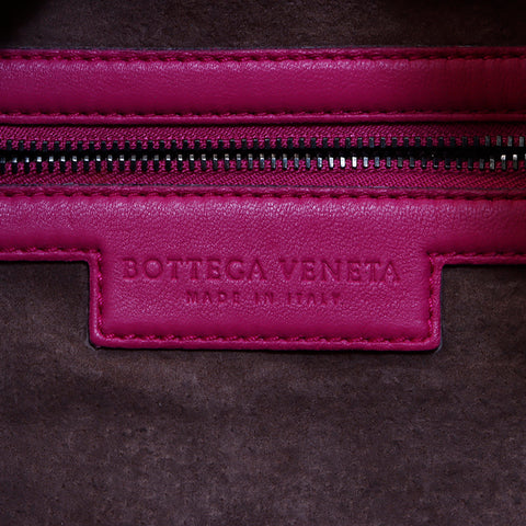 ボッテガヴェネタ BOTTEGAVENETA イントレチャート ハンドバッグ ピンク WS6467