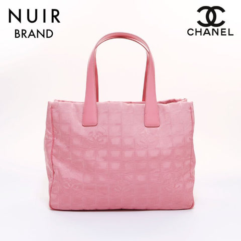 シャネル CHANEL ニュートラベルライン 10番台 トートバッグ ピンク WS6469