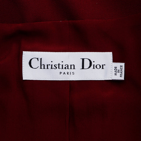 クリスチャンディオール Christian Dior ジャケット レッド WS6505