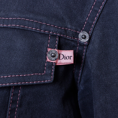 クリスチャンディオール Christian Dior デニムジャケット ブラック ...