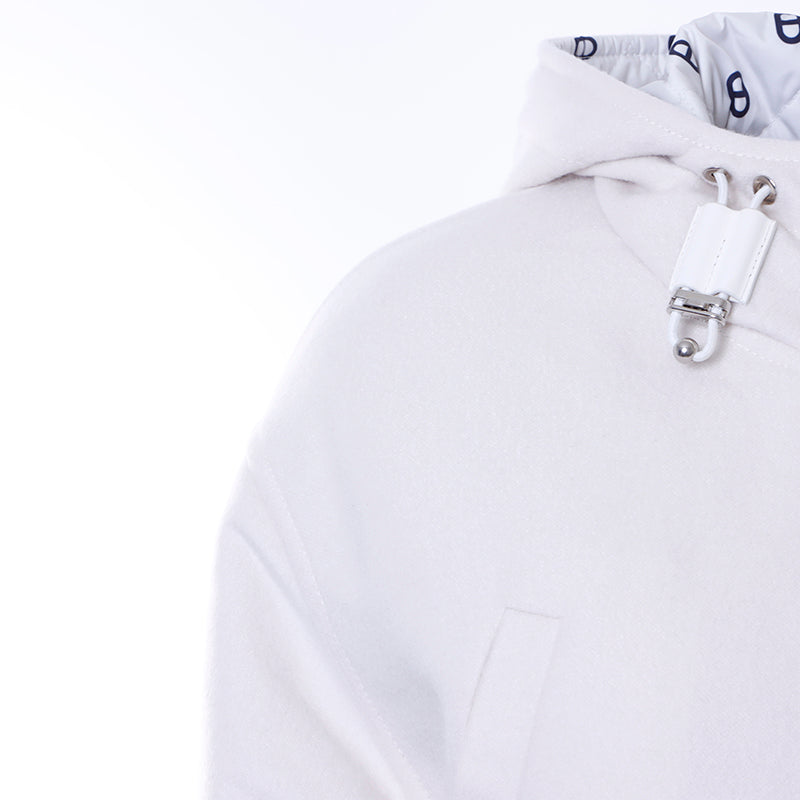 ジャケット・アウター 2020ss HERMES White blouson jacket Hermes Blouson Brode Esprit Bombers Jacket Blanc size 36 BNIB