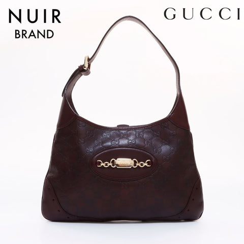 Gucci GUCCI Guccishima Shoulder Bag Brown WS6524