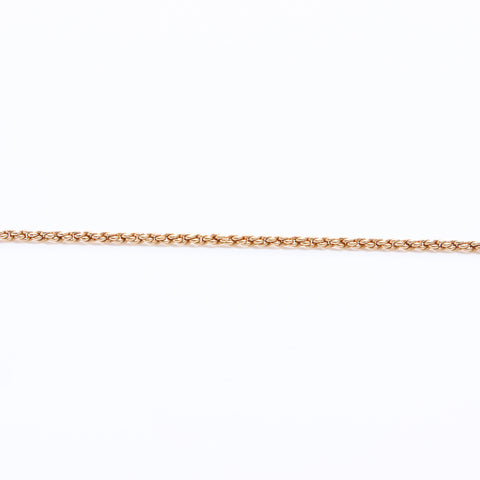 Christian Dior Logo Necklace Gold WS6529