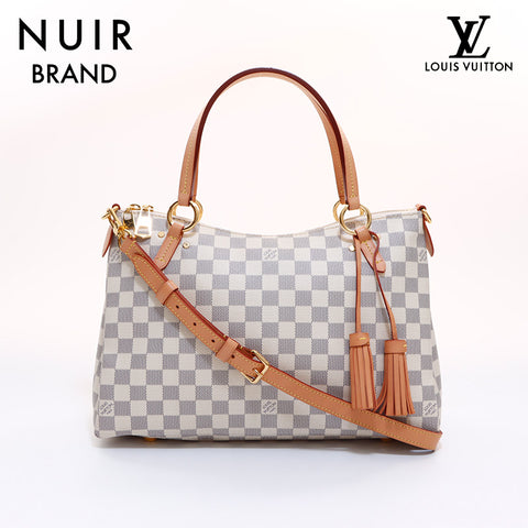 Louis Vuitton LOUIS VUITTON Damier Zur Rimington 2-Way Shoulder Bag White WS6540