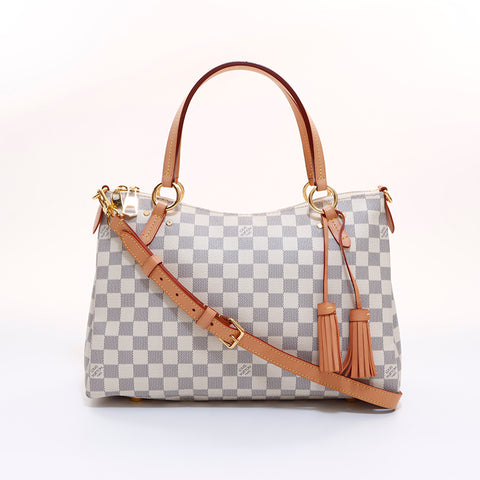 ルイ・ヴィトン LOUIS VUITTON ダミエアズール リミントン 2Way ショルダーバッグ ホワイト WS6540