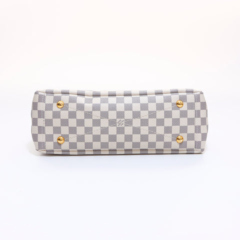 ルイ・ヴィトン LOUIS VUITTON ダミエアズール リミントン 2Way ショルダーバッグ ホワイト WS6540