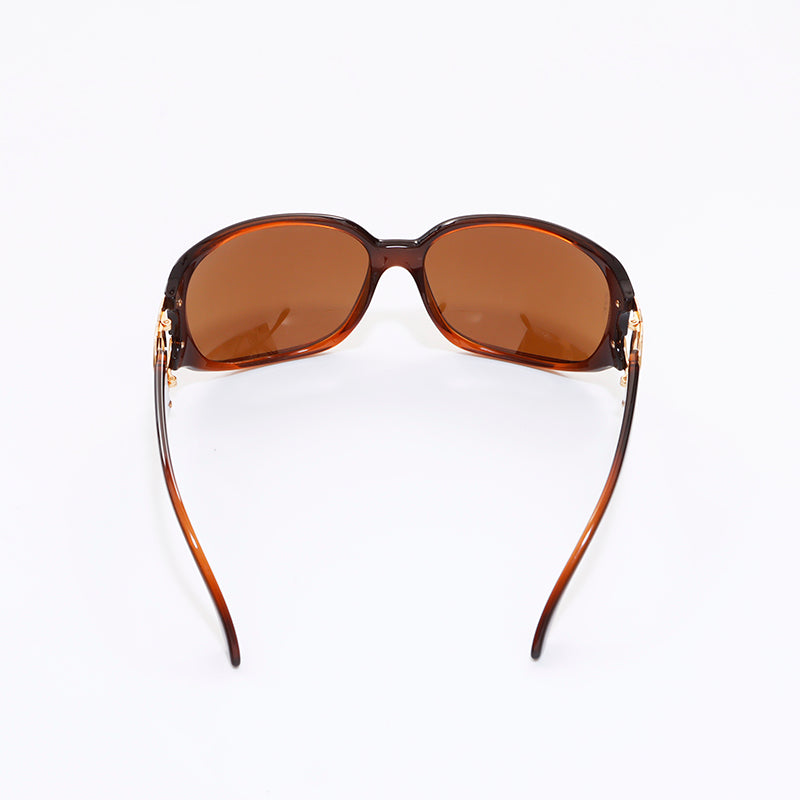 CHANEL サングラス ブラウン　レトロ　ヴィンテージ シャネル CHANEL サングラス ブラウン WS6545 – NUIR VINTAGE
