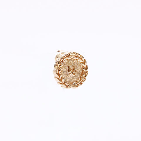 クリスチャンディオール Christian Dior ロゴ イヤリング ゴールド WS6556