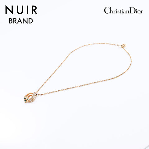 クリスチャンディオール Christian Dior ネックレス ゴールド WS6562