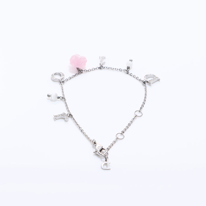 クリスチャンディオール Christian Dior ロゴ ラインストーン
