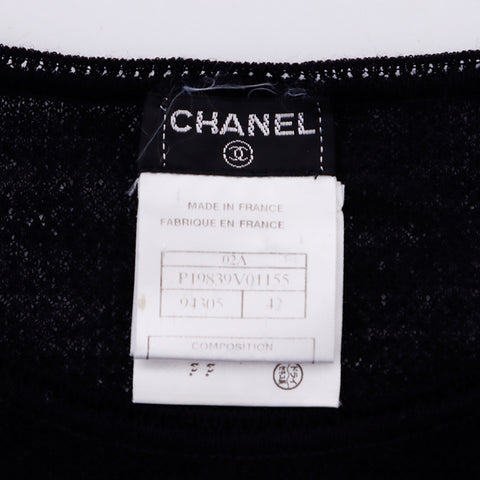 シャネル CHANEL size:42 カットソー ブラック WS6581