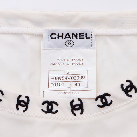 シャネル CHANEL size:44ココマーク 半袖Ｔシャツ ホワイト WS6587