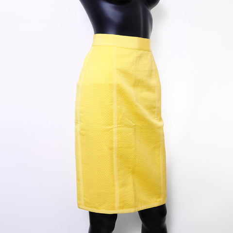 Chanel size:36 jacket skirt set yellow WS6602