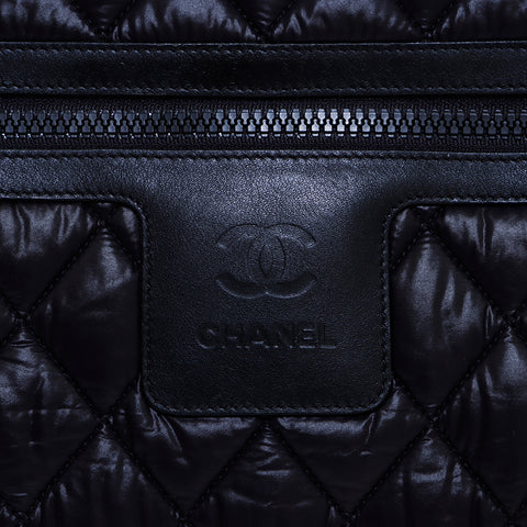 シャネル CHANEL コココクーン１６番台 トートバッグ ブラック WS6615