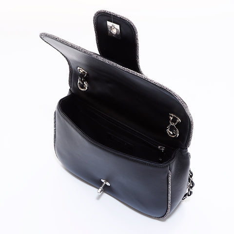 Chanel Chanel Matelasse No. 27肩带黑色WS6616