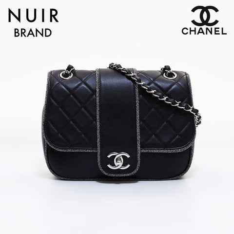 Chanel Chanel Matelasse No. 27肩带黑色WS6616